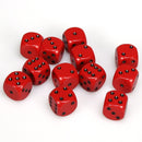 Chessex Opaque D6 12ct Accessories - Dice