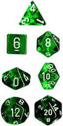 Chessex Translucent 7ct Accessories - Dice