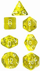 Chessex Translucent 7ct Accessories - Dice