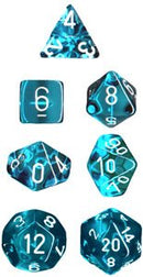 Chessex Translucent 7ct Accessories - Dice