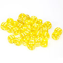 Chessex Translucent D6 36ct Accessories - Dice