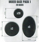 Citadel Mixed Base Pack 1 Miniatures - Tools