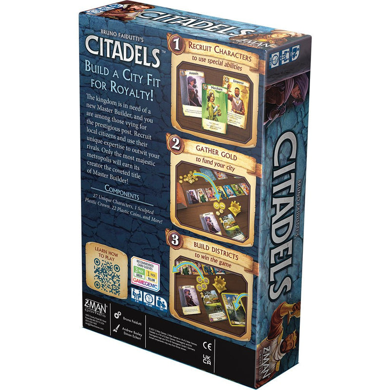Citadels Revised Edition Board Games - New