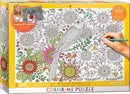 Color - Me Puzzle: Beautiful Garden Puzzles