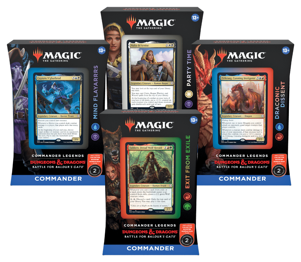 Commander Legends 2 Battle for Baldur's Gate Commander Deck - Card Games - Collectible - TCG New | Retrofix Games Commander Legends 2 Battle for Baldur's Gate Commander Deck - Card Games - Collectible - TCG New | Retrofix Games