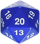 Countdown Dice Opaque D20 Accessories - Dice