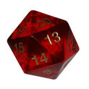 Countdown Dice Translucent D20 Accessories - Dice