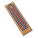 Cribbage 3 Track Red, White Blue Board Games - New