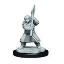 Critical Role Unpainted Miniatures: Dwarf Dwendalian Empire Fighter Female RPG - Miniatures