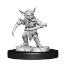 Critical Role Unpainted Miniatures: Goblin Sorceror and Rogue Female RPG - Miniatures