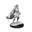 Critical Role Unpainted Miniatures: Half - Elf Paladin Xhorhas Female RPG - Miniatures