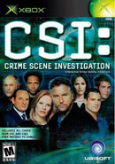 CSI Crime Scene Investigation (XB) Video Games - Games - XBOX