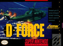 D - Force (SNES) Video Games - Games - SNES