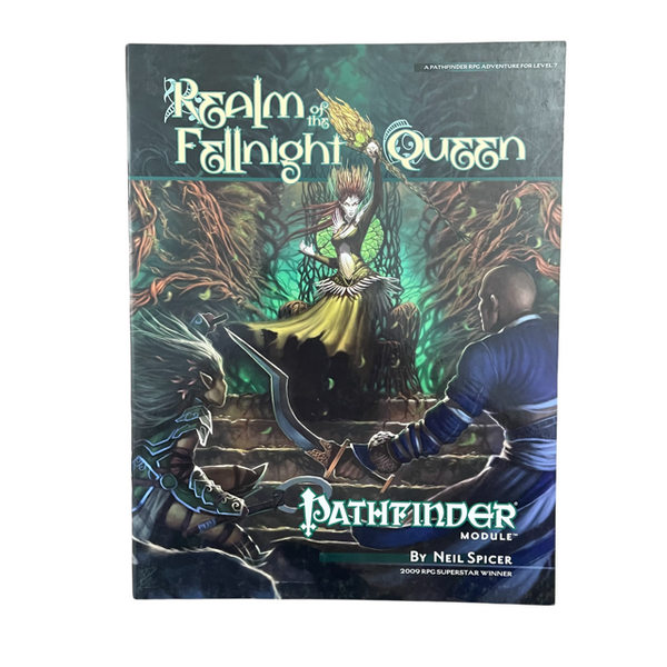 Pathfinder Module Realm of the Fellnight Queen by Neil Spicer Pre-Owned