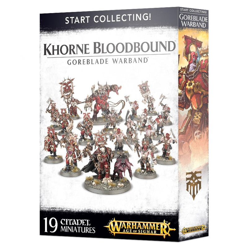 Warhammer Age of Sigmar Start Collecting Khorne Bloodbound Goreblade Warband