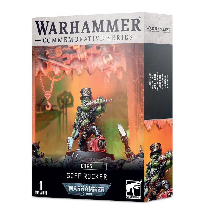 Warhammer Commemorative Series Orks Goff Rocker