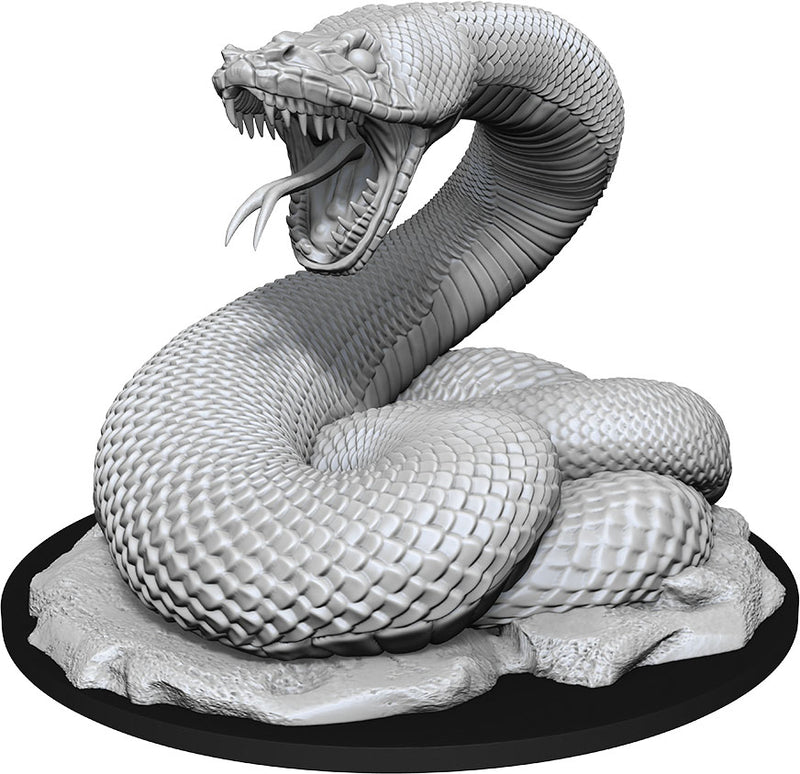 D&D Nolzur's Miniatures: Giant Constrictor Snake (W13)