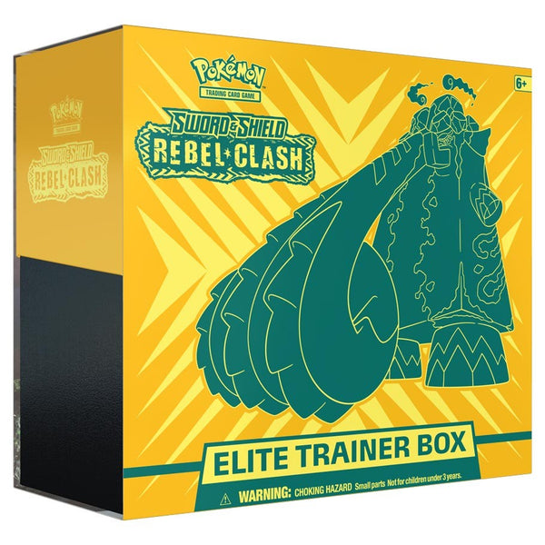 Pokemon TCG:  Sword & Shield Rebel Clash Elite Trainer Box