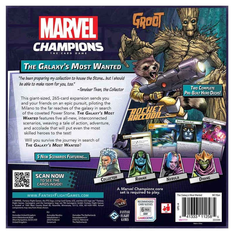 Marvel Champions: The Galaxy's Most Wanted Expansion