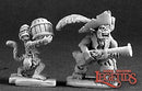 Dark Heaven Legends - Goblin Pirate and Powder Monkey Miniatures - Models