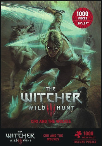 Puzzle: The Witcher III - Ciri and the Wolves