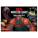 D&D 5th Ed: Monster Cards 0 - 5 RPG - New