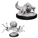 D&D Nolzur's Miniatures: Basilisk and Grell RPG - Miniatures