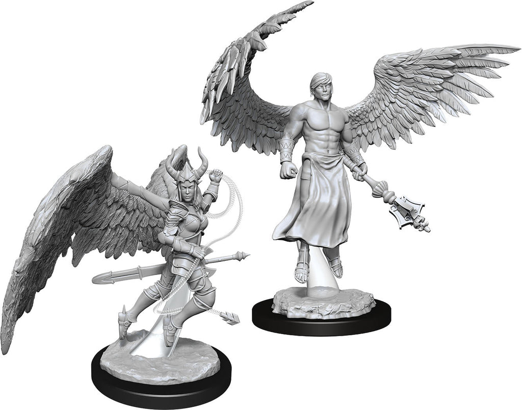 Deva Rpg D&D Nolzur's Miniatures: Deva & Erinyes (W13) - RPG - Miniatures ...