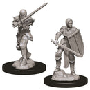 D&D Nolzur's Miniatures: Female Human Fighter RPG - Miniatures