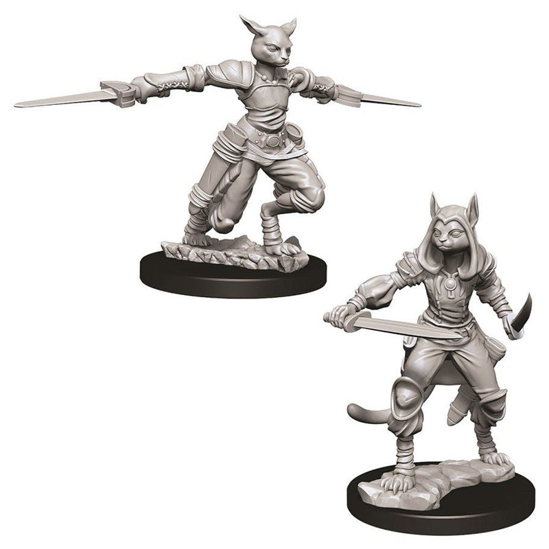 D&D Nolzur's Miniatures: Female Tabaxi Rogue RPG - Miniatures