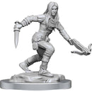 D&D Nolzur's Miniatures Half - Elf Rogue Female RPG - Miniatures