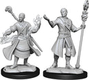 D&D Nolzur's Miniatures: Half - Elf Wizard Male RPG - Miniatures