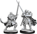 D&D Nolzur's Miniatures: Half - Orc Paladin Male RPG - Miniatures