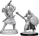 D&D Nolzur's Miniatures: Human Barbarian Male (W13) RPG - Miniatures