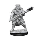 D&D Nolzur's Miniatures: Human Barbarian Male RPG - Miniatures
