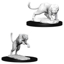 D&D Nolzur's Miniatures: Panther & Leopard RPG - Miniatures