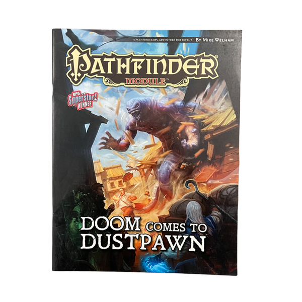 Pathfinder Module Doom Comes to Dustpawn by Mike Welham Pre-Owned