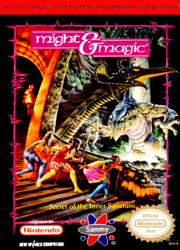 Might and Magic Secret of the Inner Sanctum (NES)