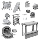 Deep Cuts Townspeople and Accessories RPG - Miniatures