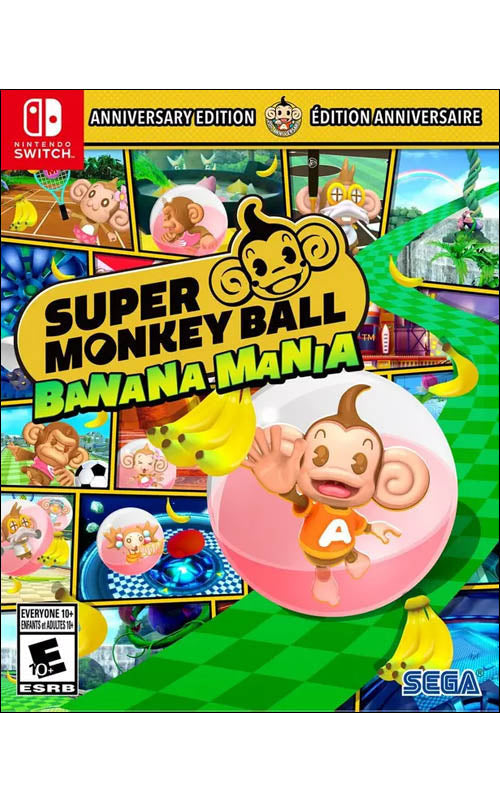 Super Monkey Ball Banana Mania Anniversary Edition (SWI)