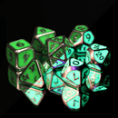 DHD 7 Piece RPG Set AfterDark Mythica Death Ward Accessories - Dice