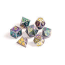 DHD 7 Piece RPG Set Arcane Reticle Accessories - Dice