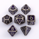 DHD 7 Piece RPG Set Drakona Gemtooth Edohain Accessories - Dice