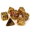 DHD 7 Piece RPG Set Kings of Gilded Ruin Accessories - Dice