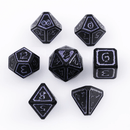 DHD 7 Piece RPG Set Mages Guild Necromancy Accessories - Dice
