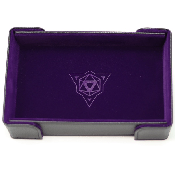 DHD Magnetic Rectangle Tray - Purple Velvet Accessories - Dice