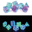 Dice 7ct Set: Glowworm Peacock Accessories - Dice
