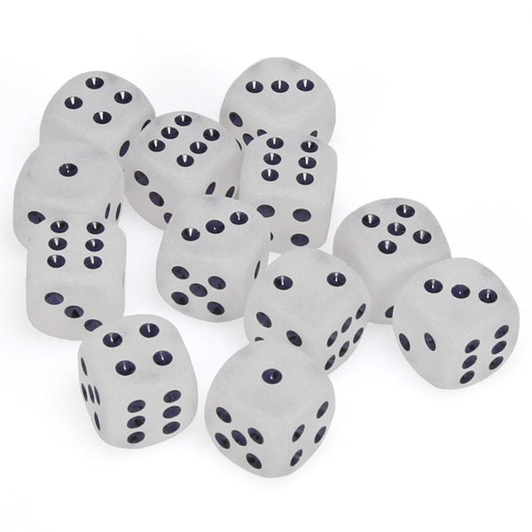 Dice D6 16MM Frosted: Accessories - Dice