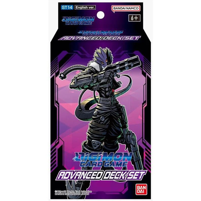 Digimon Card Game Beelzemon Advanced Starter Deck ST - 14 Card Games - Collectible - TCG New
