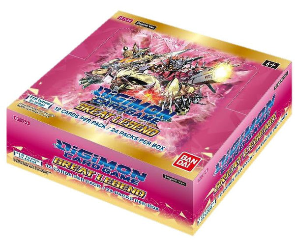Digimon Card Game: Great Legend Booster Box Card Games - Collectible - TCG New